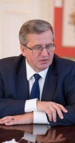 Prezydent Bronisław Komorowski podczas rozmowy z „Rz”, Belweder, 17 grudnia 2013 roku