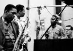 John Coltrane, Julian „Cannonball” Adderley, Miles Davis i Bill Evans w studio Columbia 30th Street 