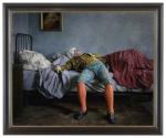 Yinka Shonibare Fake Death Picture (Manet – „Samobójstwo”)