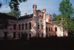 Pałac, wzniesiony przez hr. Michała Borcha w Prele. Neogotycka chwała dawnej Kurlandii