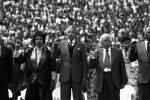 Nelson Mandela w roku 1990: początek kanonizacji politycznej 