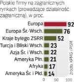 Ppolskie firmy głównie Europa