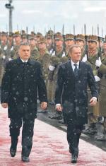 Pierwsza oficjalna wizyta Donalda Tuska na Węgrzech 