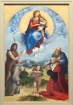„Madonna di Foligno”, duży obraz z watykańskiej Pinakoteki, jest kopią małego obrazu z Kordoby