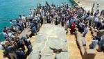 Z zatopionej części Aleksandrii wydobyto wiele posągów. Fot. Marwan Naamani