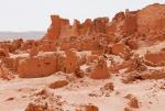 Ruiny Germy, miasta pożeranego przez piasek. Środkowa Libia