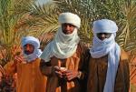 Tuaregowie witają przybyszów w libijskiej oazie
