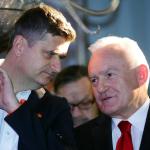 Walka Janusza Palikota z Leszkiem Millerem o lewicowy elektorat staje się coraz ostrzejsza 