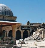 Ruiny meczetu Omajjadów w Aleppo  