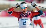 Marit Bjoergen po zwycięstwie na 30 km jest najbardziej utytułowaną narciarką w historii tego sportu   
