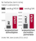 Najwyższa Izba Kontroli skontrolowała dane o gruntach tylko w kilku miejscach w Polsce. To, co odkryła, na tyle jednak odbiega od oficjalnych informacji MSW, że jest przekonana, iż w całym kraju prawda o gruntach w rękach cudzoziemców jest inna,  niż do tej pory sądzono. 