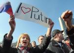 Donieck – sobotni wiec zwolenników bliskich więzi z Rosją