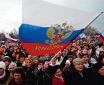 Sewastopol. Sobotnia demonstracja zwolenników przyłączenia Krymu do Rosji