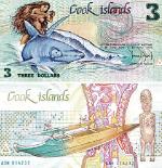 Dolar z Wysp Cooka to jeden z najbardziej malowniczych banknotów świata