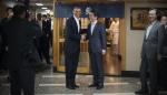 Barack Obama i premier Japonii Shinzo Abe. Tuż przed wizytą Obama zapewnił, że dla USA wyspy Senkaku to część Japonii