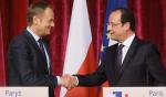 Prezydent Francois Hollande nazwał unię energetyczną wspólnym projektem polsko-francuskim. Fot. PAP/Paweł Supernak 
