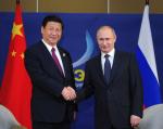 Xi Jinping, prezydent Chin, i Władimir Putin, prezydent Rosji