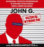 W Johnie G., który „oszukał wyborców”, łatwo można się domyślić byłego posła Platformy Obywatelskiej Johna Godsona (obecnie  w Polsce Razem Jarosława Gowina)  