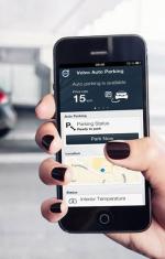 Smartfon steruje autem Volvo