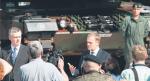 Premier Donald Tusk odwiedził wczoraj żołnierzy w Żaganiu 