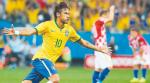 Neymar, strzelając dwie bramki, już zaczął spełniać marzenia wszystkich Brazylijczyków 