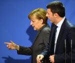 Kanclerz Angela Merkel i premier Włoch Matteo Renzi mają róźne zdania na temat modyfikacji paktu stabilizacji