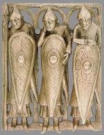 „Zakuci w żelazo – zimni jak stal...”. Krzyżowcy, fragment osłony ołtarza z XII wieku