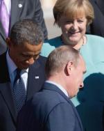 Barack Obama, Władimir Putin i Angela Merkel na szczycie grupy G20 we wrześniu ubiegłego roku w Petersburgu. Było to ostatnie spotkanie w tym gronie  
