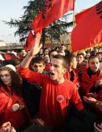Protest w Skopje. Albańczycy twierdzą, że są w Macedonii prześladowani
