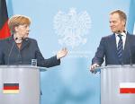 Angela Merkel namawia Donalda Tuska do objęcia fotela przewodniczącego Rady Europejskiej 