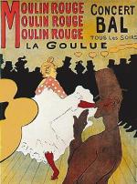 Moulin Rouge. La Goulue, plakat z 1890 r.