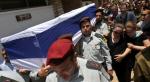Pogrzeb oficera Cafrira Bar Ora w Holon pod Tel Awiwem
