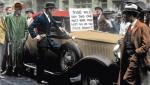 „Czarny piątek”  w Nowym Jorku,  25 października  1929 r. Wielki Kryzys  