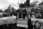 Młodzi Francuzi czasem jeszcze protestują  przeciwko aborcji. Na zdjęciu demonstracja w Paryżu