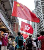 „Spontaniczna” niedzielna demonstracja w Hongkongu odbyła się pod flagami ChRL