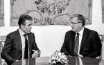 Na zdjęciu: Bronisław Komorowski oraz szef NATO Anders Fogh Rasmussen