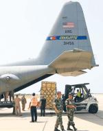 Amerykański samolot przywiózł broń dla armii libańskiej, która walczy z dżihadystami  na granicy z Syrią (zdjęcie z końca sierpnia) 