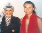 Słabość do silnych mężczyzn: z Jaserem Arafatem podczas pielgrzymki politycznej do Palestyny 