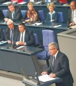 Bronisław Komorowski jest pierwszym polskim prezydentem, który przemawiał w Bundestagu