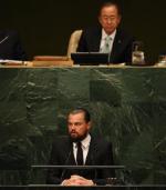 Zaangażowany w ochronę środowiska aktor Leonardo DiCaprio w czasie wczorajszego przemówienia na szczycie klimatycznym w przeddzień kolejnej sesji ONZ