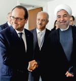 Hasan Rouhani spotkał się w tym tygodniu m.in. z prezydentem Francji Francois Hollandeem 