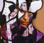 Prince w towarzystwie instrumentalistek 3rd Eye Girl 