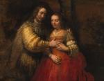 Portret pary  w roli Izaaka  i Rebeki  znany jako „Żydowska narzeczona”, ok. 1665 r.