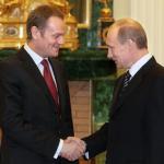 Donald Tusk spotkał się na Kremlu z Władimirem Putinem 8 lutego 2008 r. 