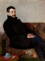 „Portret Pawła Nauena”, 1893.  To pierwszy wielki sukces 29-letniej malarki – złoty medal w Wiedniu 