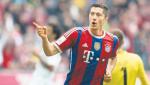 Robert Lewandowski we wtorek strzelił swoją pierwszą bramkę dla Bayernu w Lidze Mistrzów 