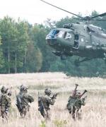 ≥Polska wdraża największy program modernizacji armii w Europie. Na zdjęciu ćwiczenia NATO Noble Sword koło Oleszna we wrześniu tego roku 