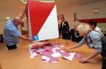 Liczenie głosów w Obwodowej Komisji Wyborczej nr 26 w Olsztynie