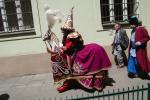 Pochody Lajkonika, jeźdźca przebranego za Tatara na drewnianym koniku, organizowane są w Krakowie od stuleci 