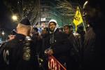 Paryski listopad 2013: demonstracja nielegalnych (i gniewnych) imigrantów, którzy domagają się prawa do pracy 